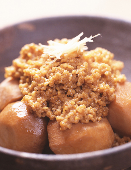 里芋のアワそぼろ煮